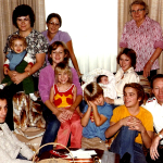 a mitchell family christmas about 1980